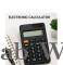 CT-200N Portable Pocket Calculator 8 Digit (Dual Power Source, Protective Cover)