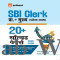 Arihant SBI Clerk Pre + Main Exam 2026 | 20+ Solved Papers 2025–2009 | Hindi Medium