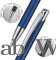 Flair Eros Designer Metal Ball Pen Pack of 1 (Blue Ink)