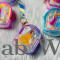 Disney Princess Water Glitter Coin Pouch (Cute Sparkle Purse for Girls)