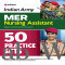 Indian Army MER Nursing Assistant Recruitment Exam (50 Practice Sets) English Medium