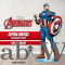 STAR CUTOUTS SC1614 Ltd Captain America Super Hero Lifesize Cardboard