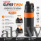 Milton Super twin 900 Thermosteel Water Bottle With Smart Dual Lid Design,Leak Proof, ISI Certified