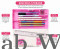 Sweet Cartoon Pink Pencil Box (Kids Stationery Storage Case with Built-In Sharpener)