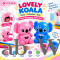 Lovely Cute Animal Shape Pencil Sharpener with Shaving Container For Kids (Pack of 5 Sets)